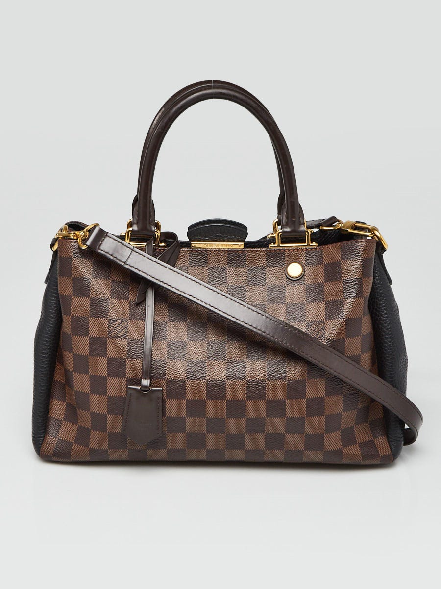Louis Vuitton Black Damier Canvas Brittany Bag | Yoogi's Closet