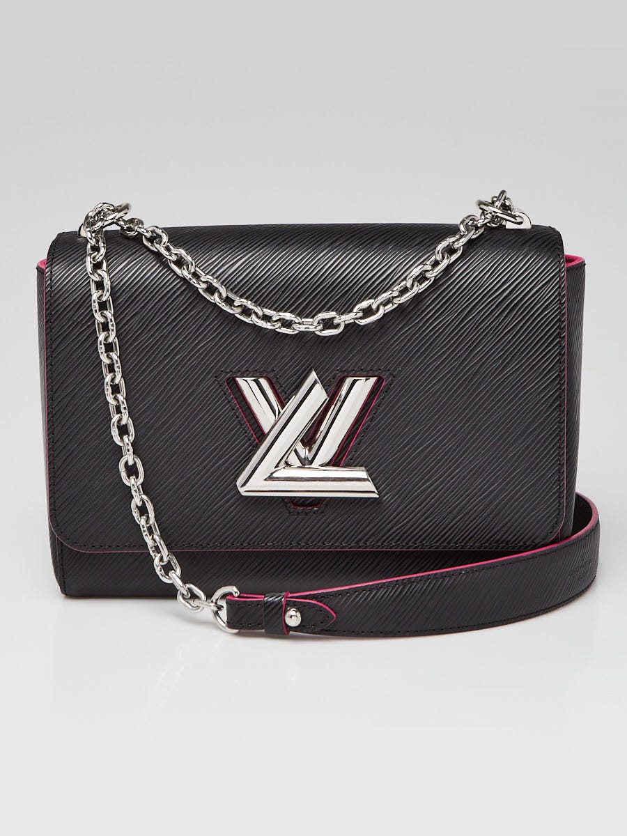 Louis Vuitton Black Epi Leather Twist MM Bag | Yoogi's Closet