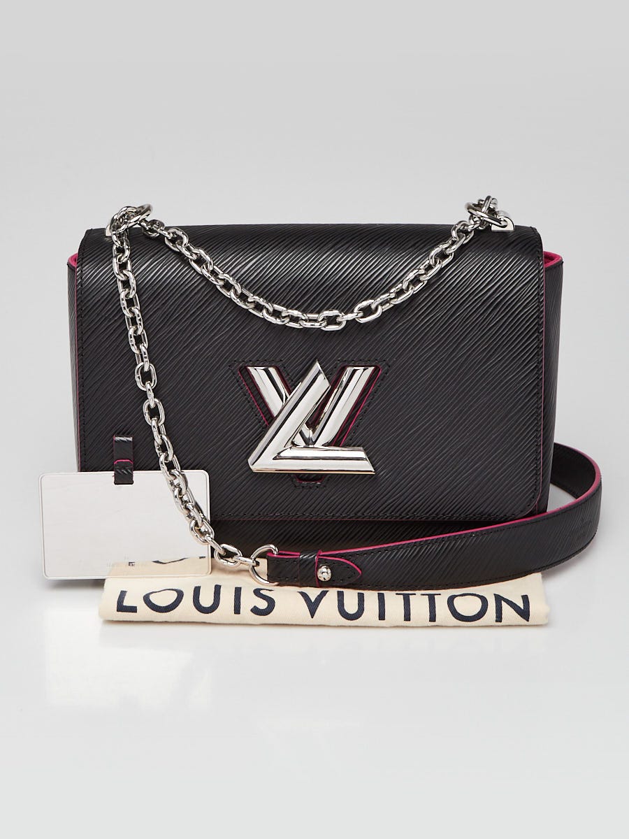 Louis Vuitton Black Epi Leather Twist MM Bag | Yoogi's Closet