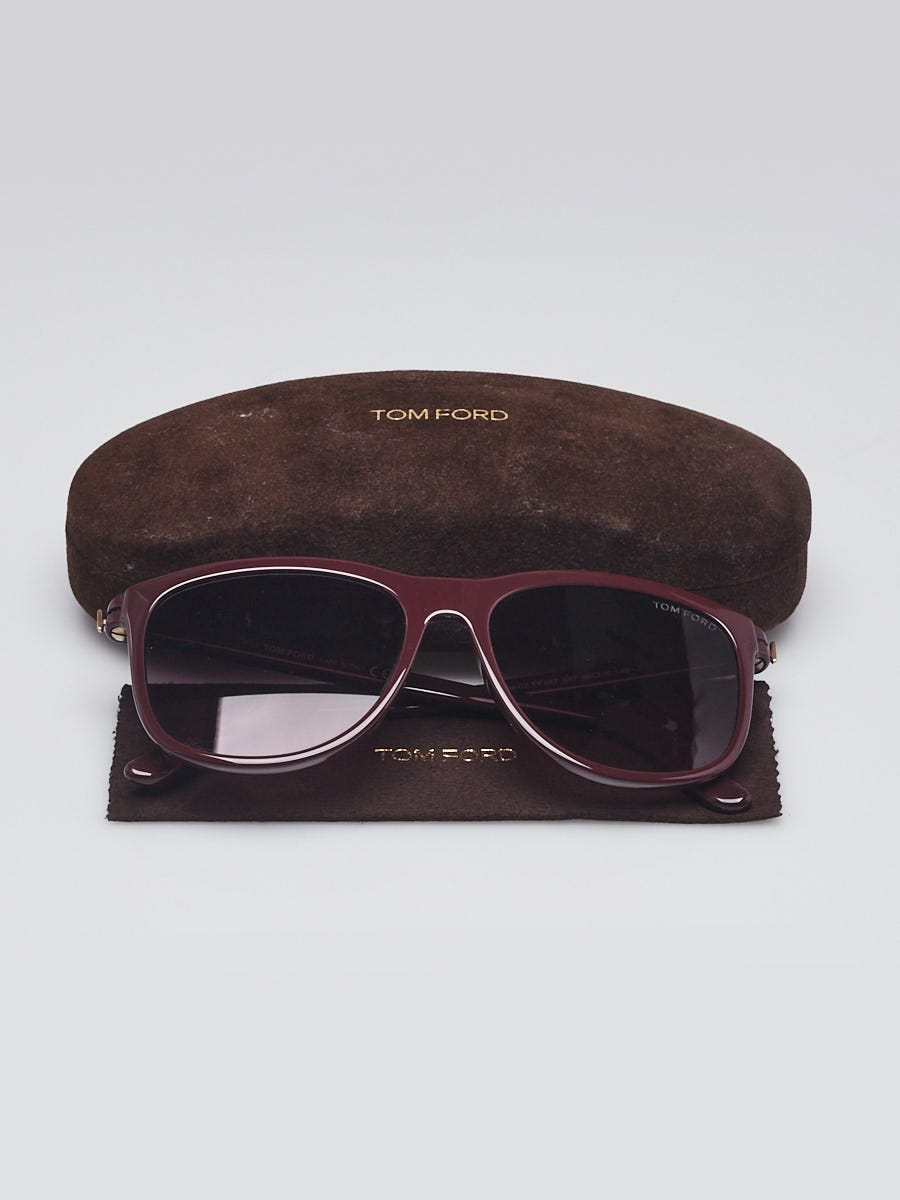 Tom Ford Tortoise Shell Frame Round Milena Sunglasses - TF343