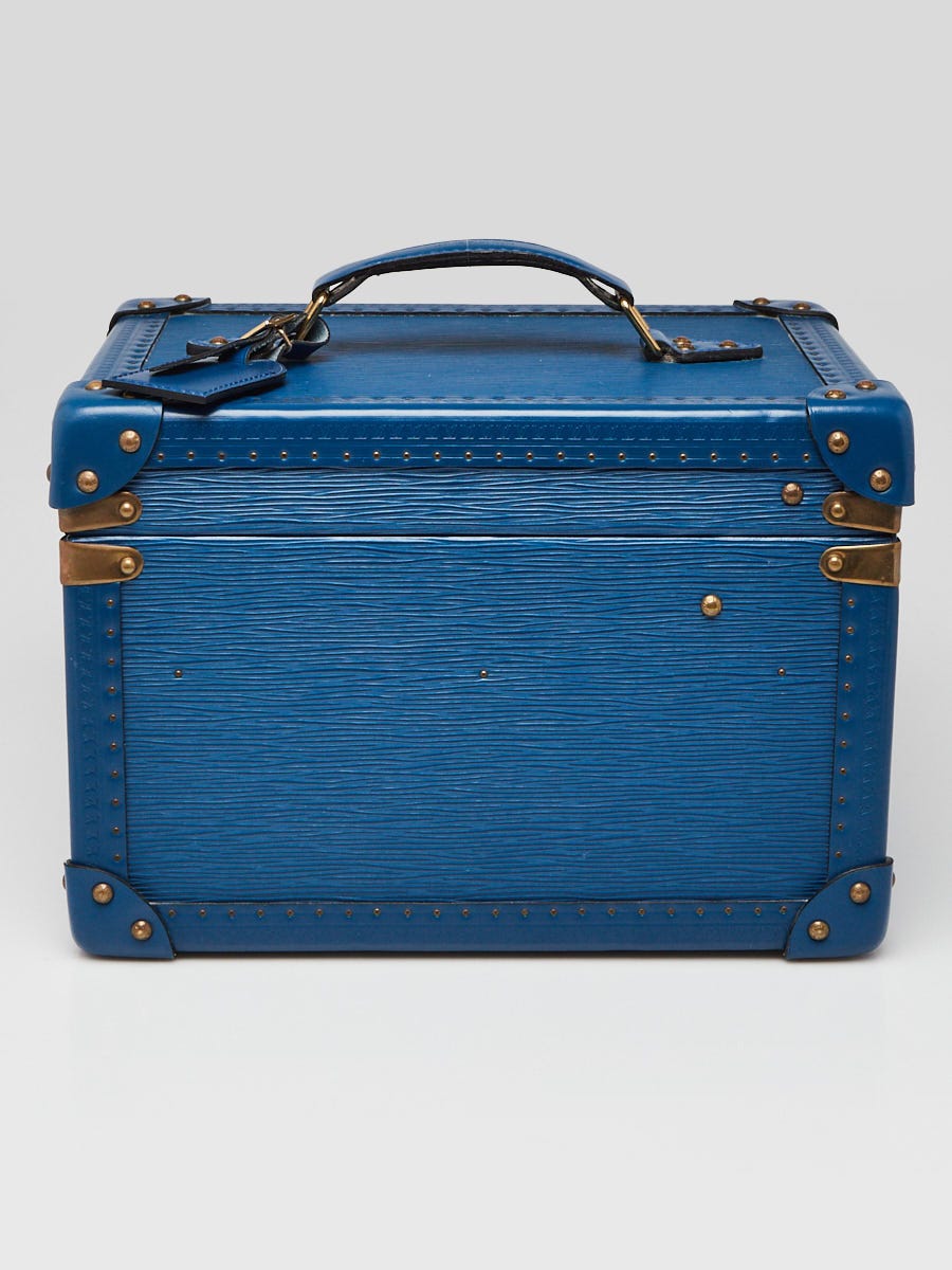 Louis Vuitton Toledo Blue Epi Leather Boite Flacons Beauty Case