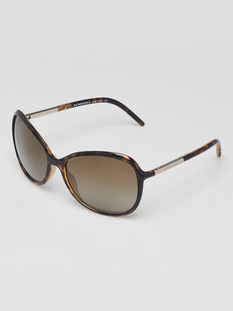masuo0901 　Burberry’s Bruhl & Sohne別注 Burberry Tortoise Shell Acetate Oversized Sunglasses - B4047