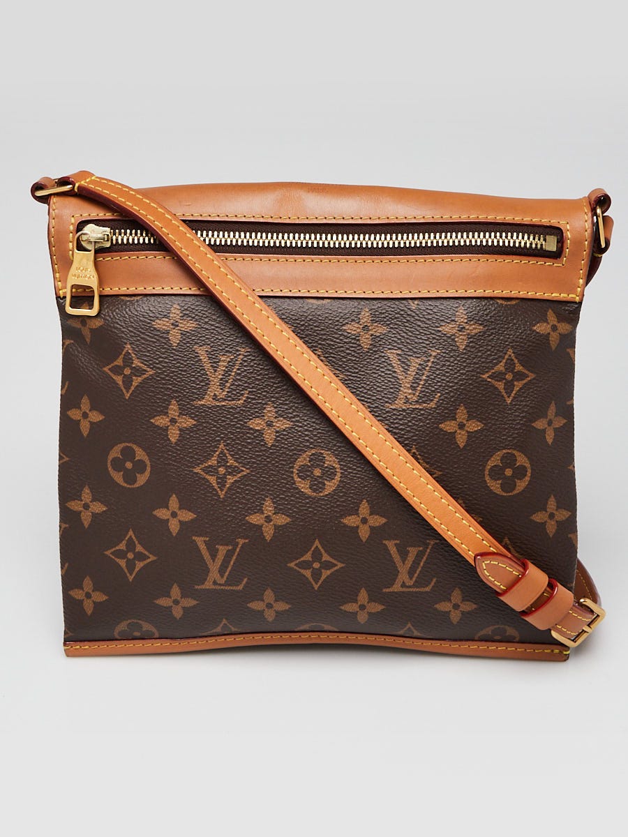 Louis Vuitton Monogram Coated Canvas/Leather Saumur PM Messenger