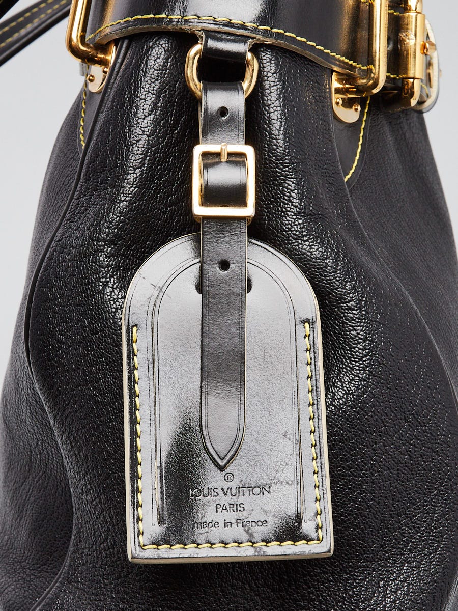 Louis Vuitton Black Suhali Leather Le Majestueux Bag | Yoogi's Closet