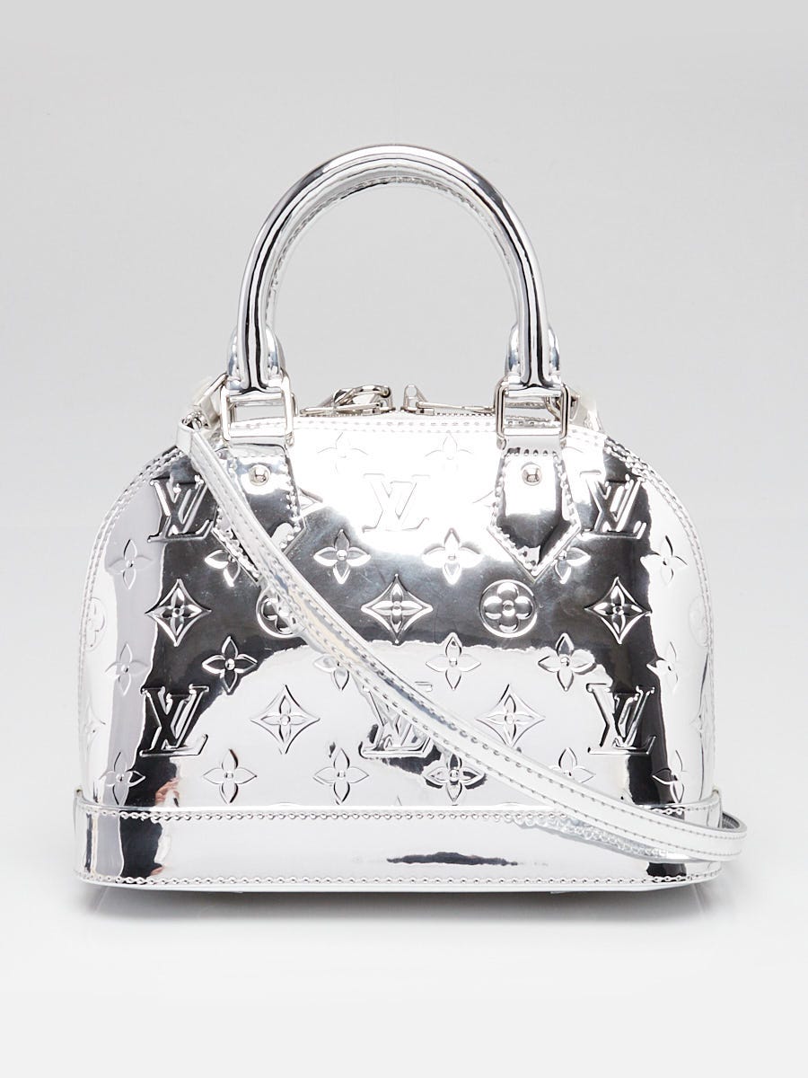Louis Vuitton Silver Monogram Miroir Canvas Ski Alma BB Bag
