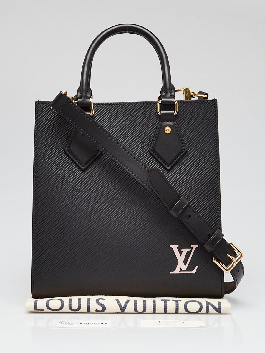 【新品未使用百貨店購入】Louis Vuitton ボディバッグ ブラ Louis Vuitton Black Epi Leather Sac Plat NV BB Bag | Yoogi's Closet