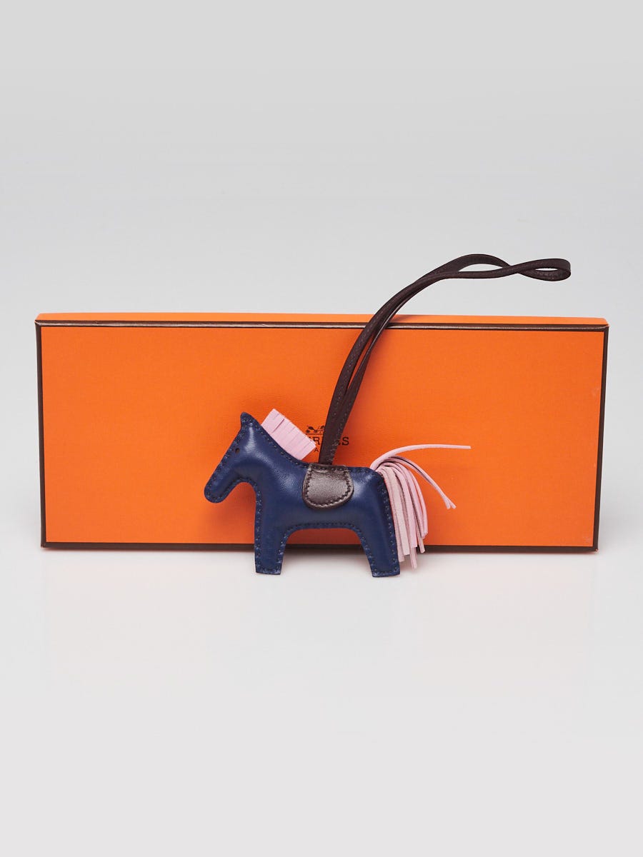Hermes Bleu France/Mauve Sylvester/Rouge sellier Milo Lambskin