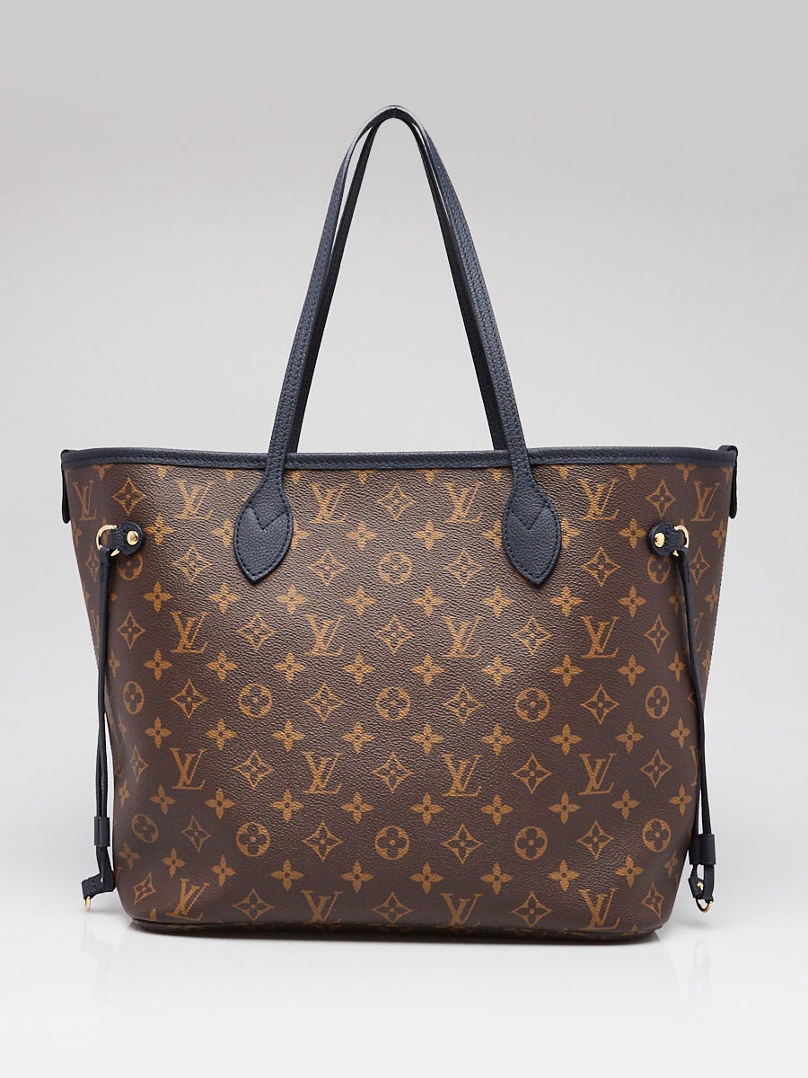 Louis Vuitton Navy/Monogram Canvas Inside Out Neverfull MM Bag