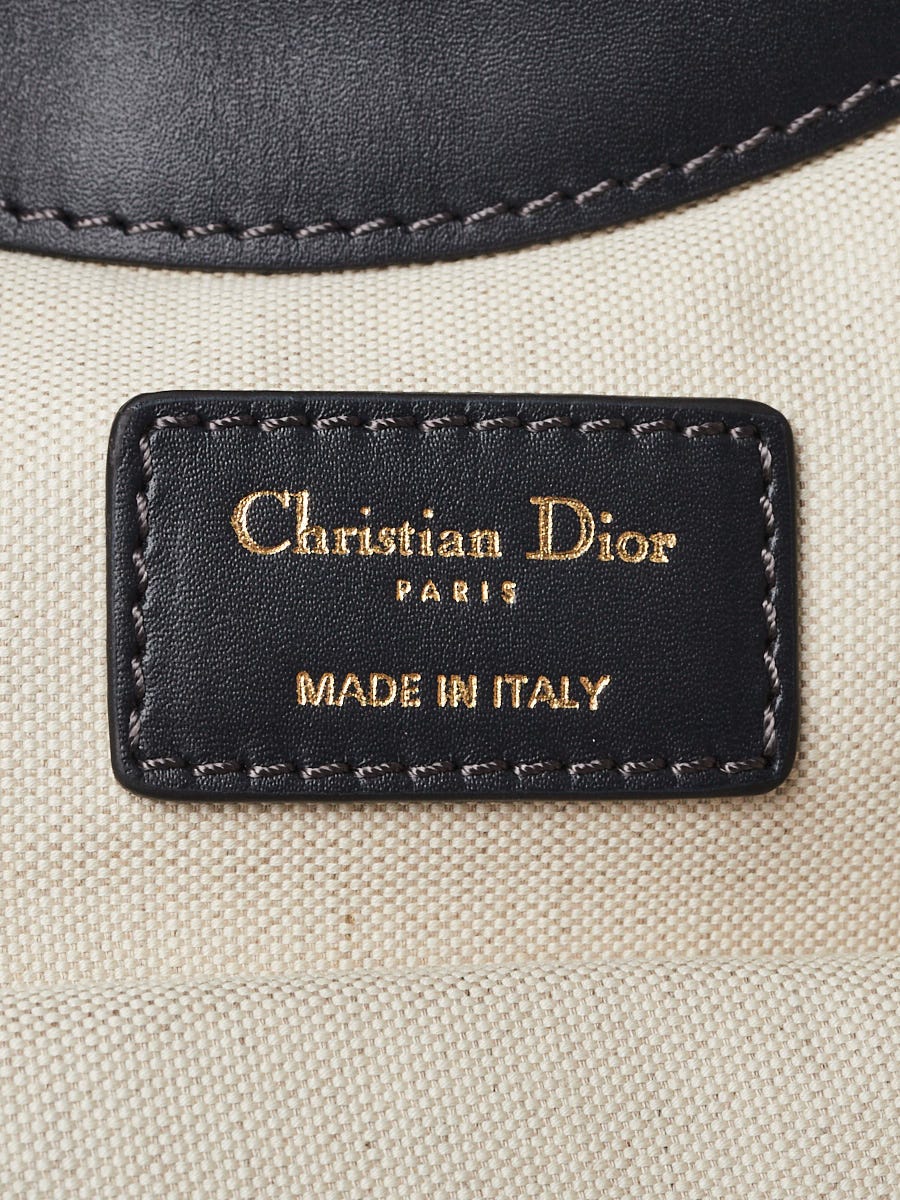 Christian Dior Blue Oblique Canvas Fold Over Clutch Bag | Yoogi's
