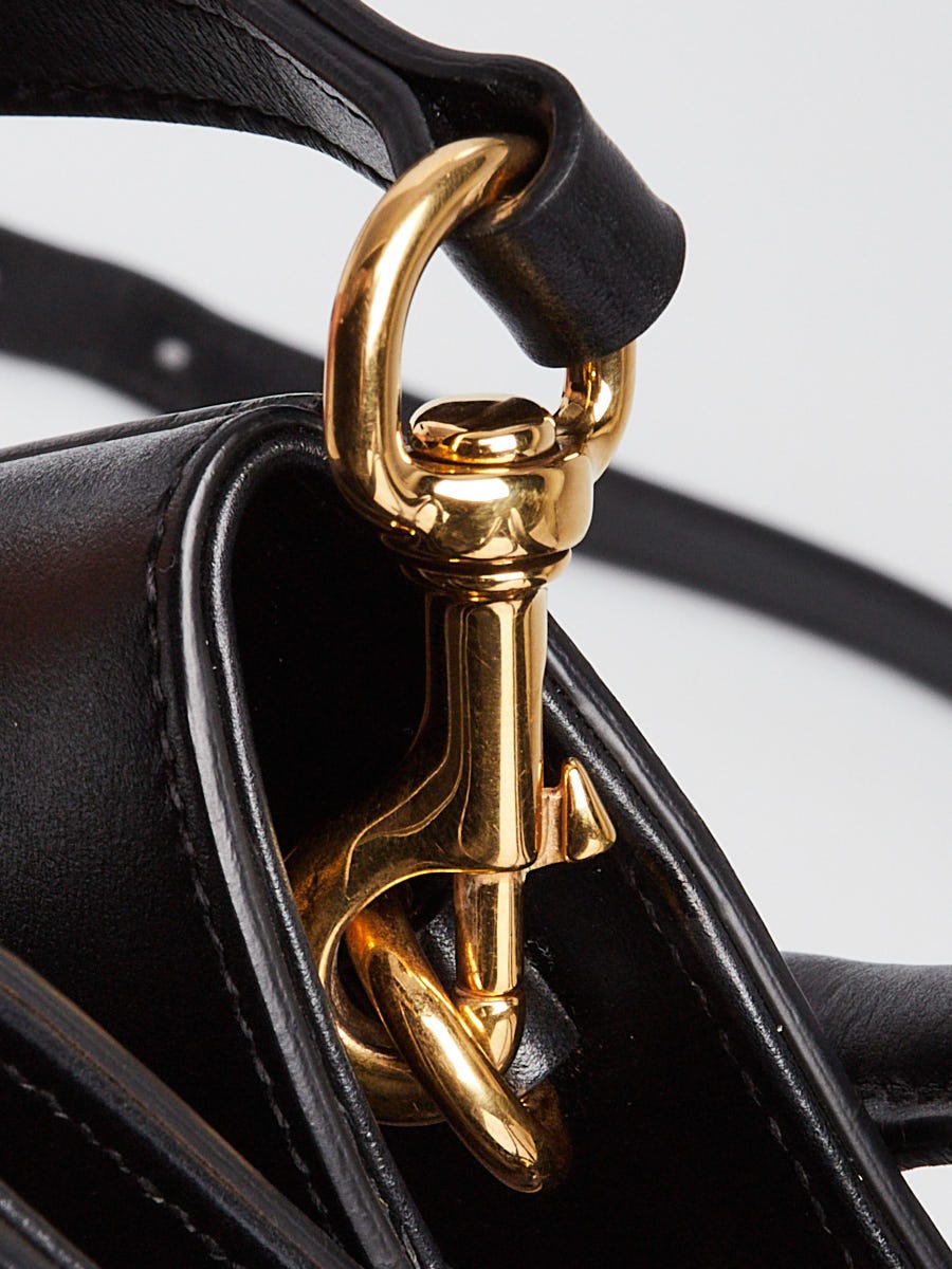 Gucci Black Pebbled Leather Medium 1961 Jackie Tote Bag | Yoogi's