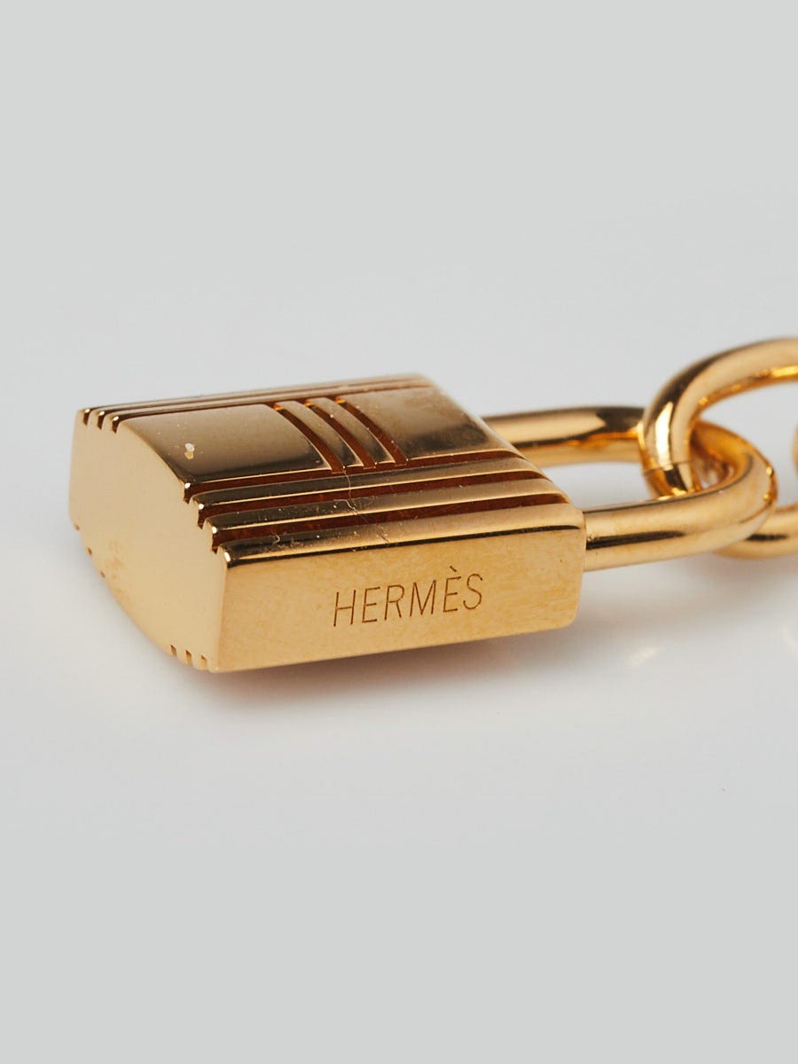 Hermes Gold Plated Breloque Key Holder and Bag Charm | Yoogi's Closet