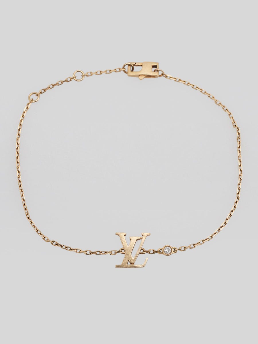 Louis Vuitton 18k Yellow Gold and Diamond Idylle Blossom LV
