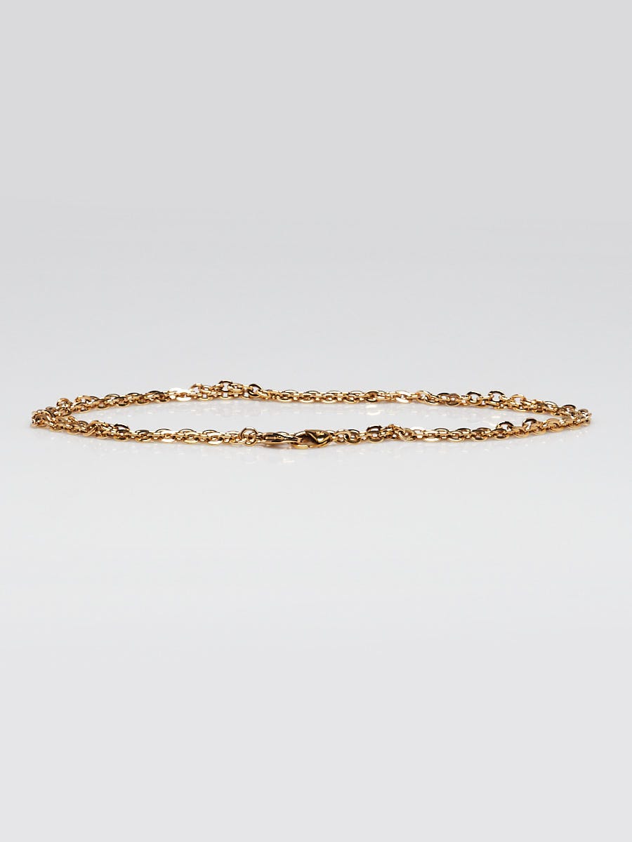 Louis Vuitton Goldtone Metal Felicie Chain Strap | Yoogi's Closet