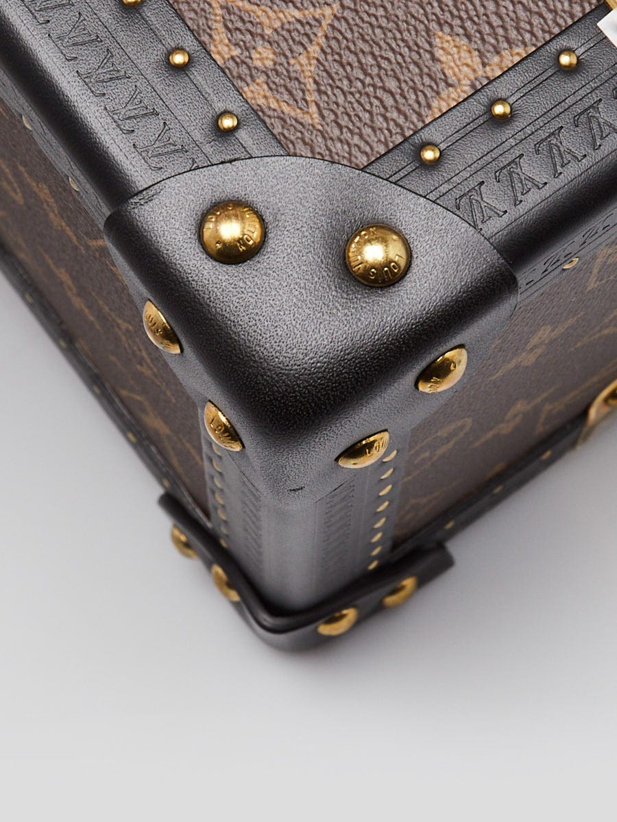 た*レ様 Louis Vuitton ケース Louis Vuitton Monogram Reverse Canvas and Leather Coffret Tresor