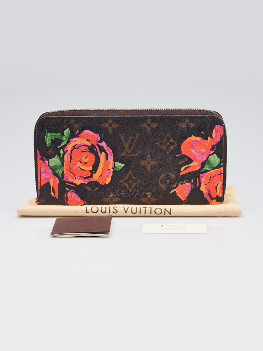 Louis Vuitton & Gucci & Hermes 雑誌セット Louis Vuitton Limited Edition Stephen Sprouse Roses Zippy Wallet