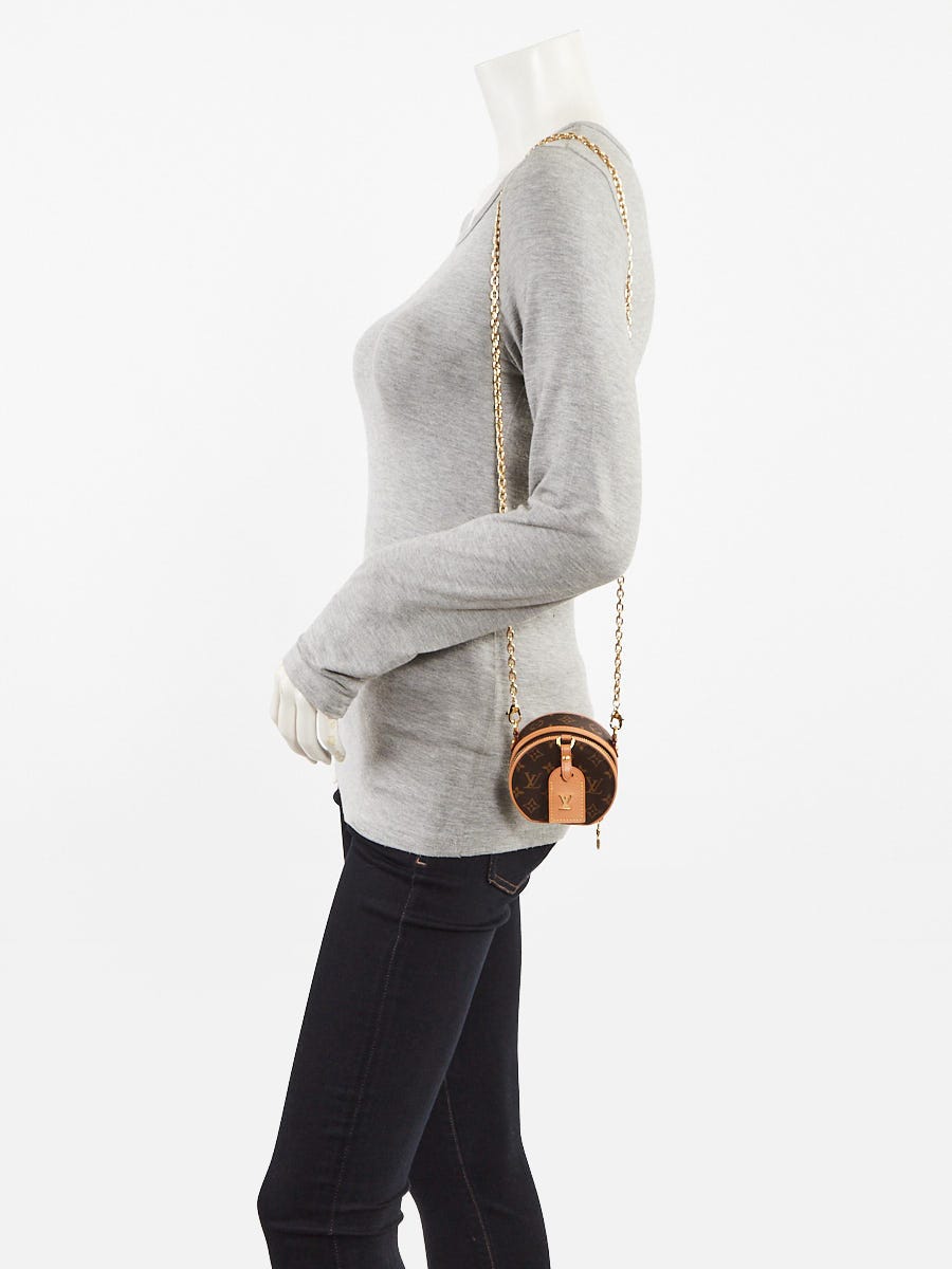 Louis Vuitton Monogram Canvas Boite Chapeau Necklace Bag