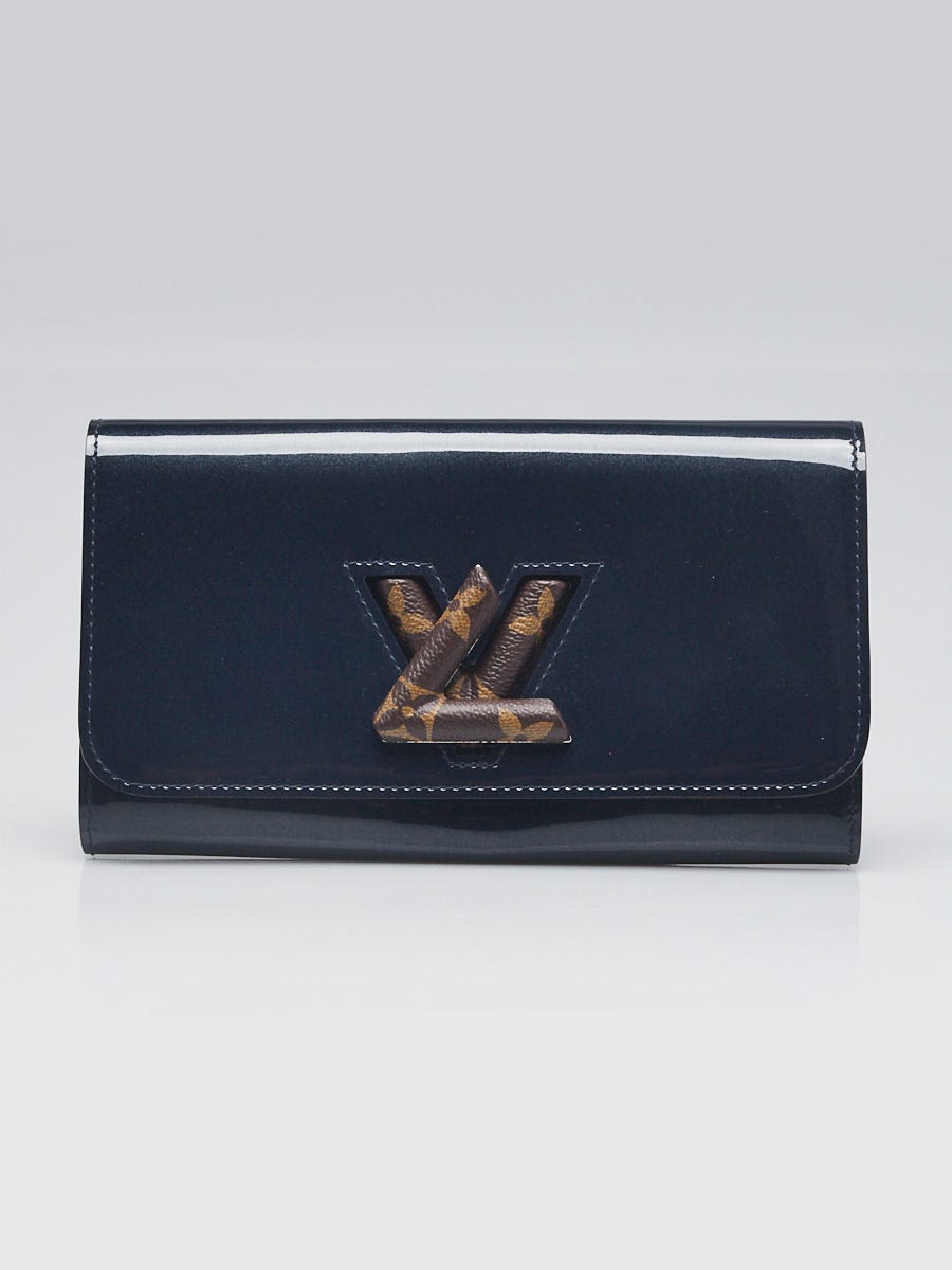 Louis Vuitton Blue Infini Vernis Monogram Canvas Twist Wallet