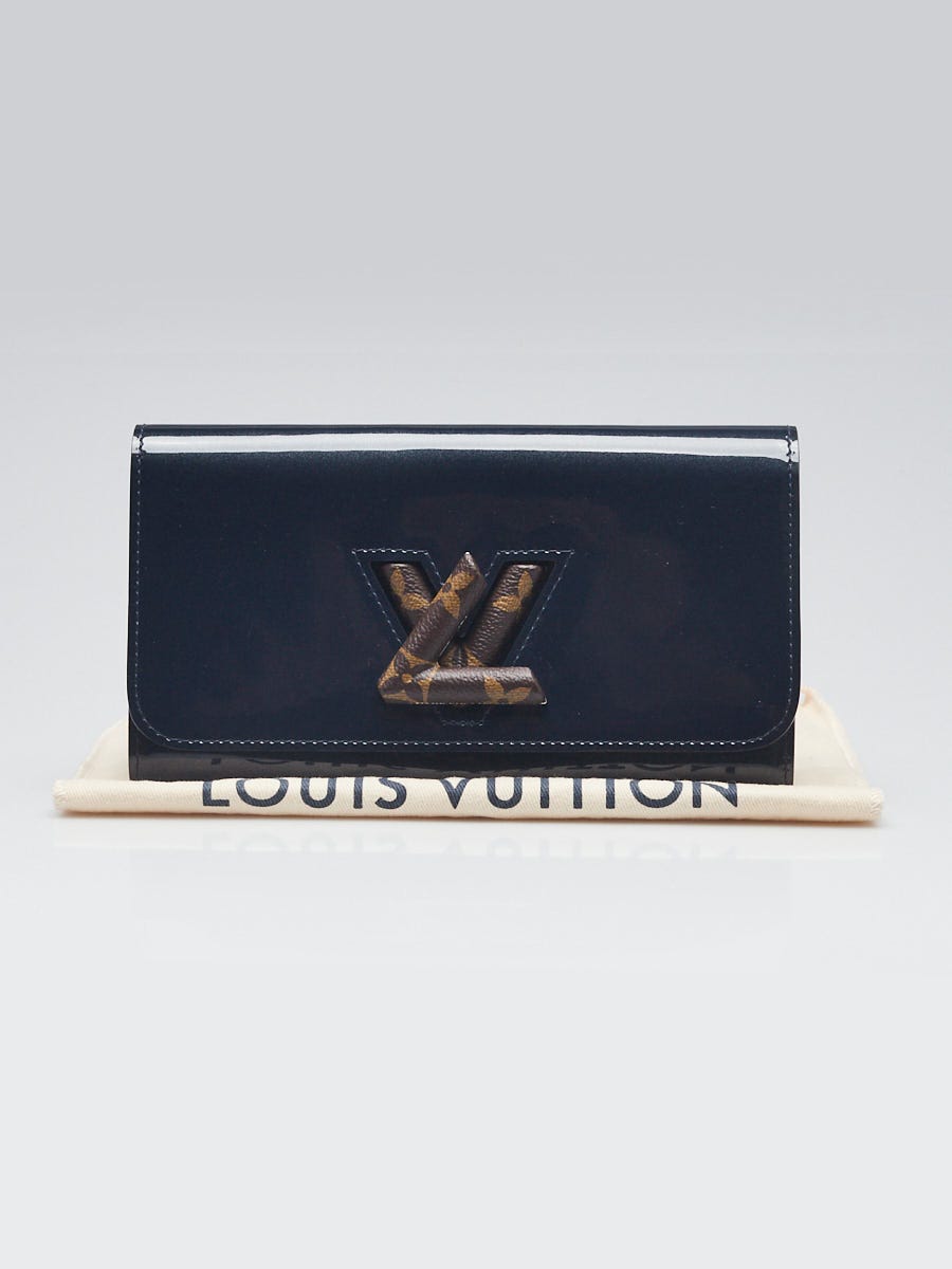 Louis Vuitton Blue Infini Vernis Monogram Canvas Twist Wallet