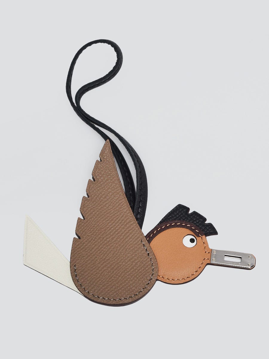 Hermes Etoupe/Nata/Biscuit Epsom Swift Chevre Mysore Leather