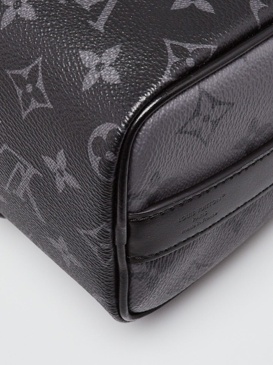 Louis Vuitton Monogram Eclipse Reverse Canvas Bandouliere Keepall