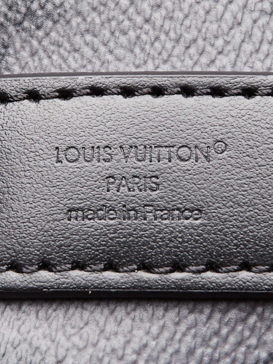 Louis Vuitton Monogram Eclipse Reverse Canvas Bandouliere Keepall