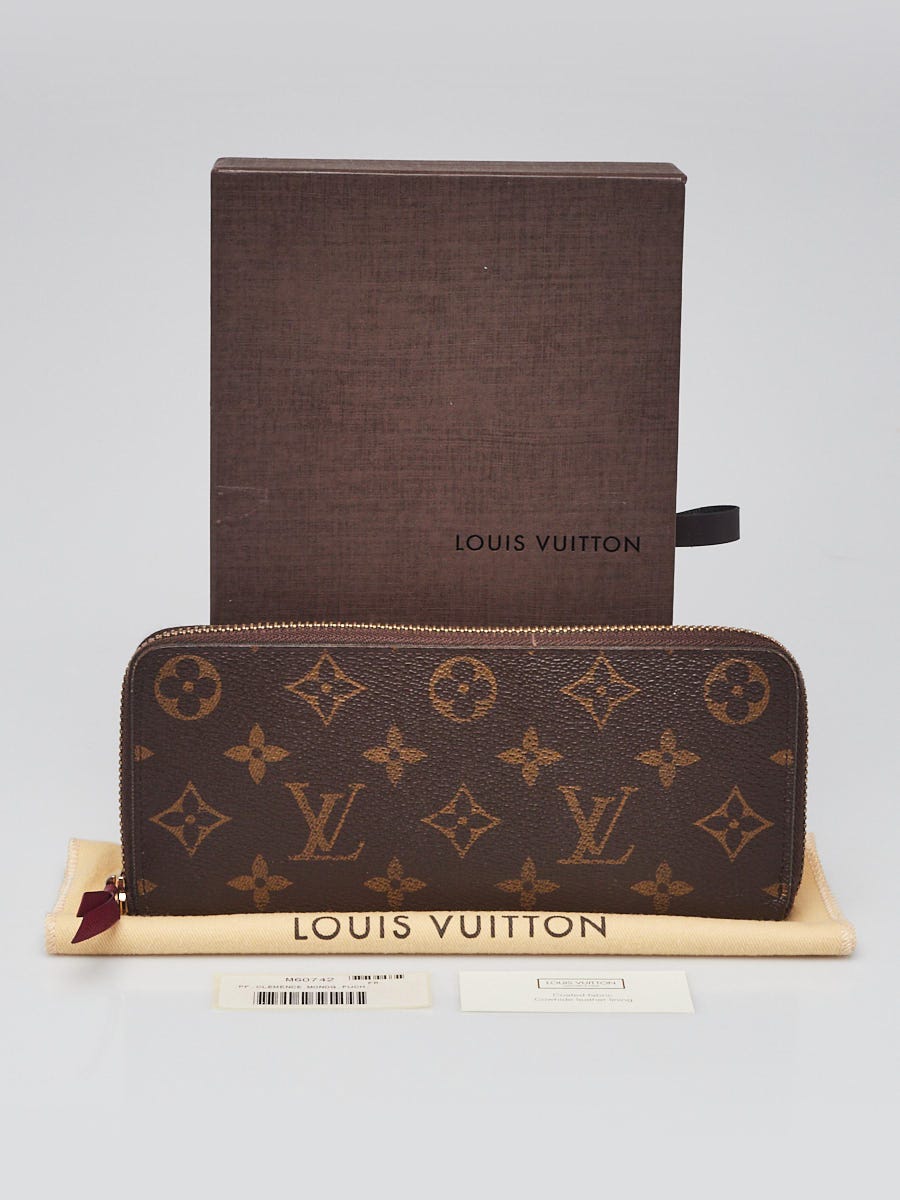 Louis Vuitton Monogram Canvas Clemence Wallet