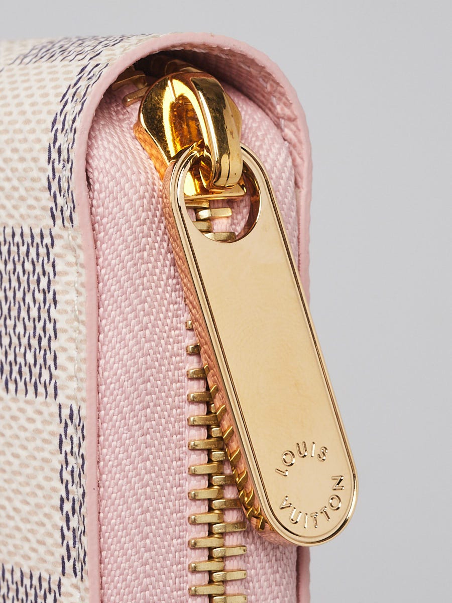 Louis Vuitton Damier Azur Canvas Zippy Wallet | Yoogi's Closet