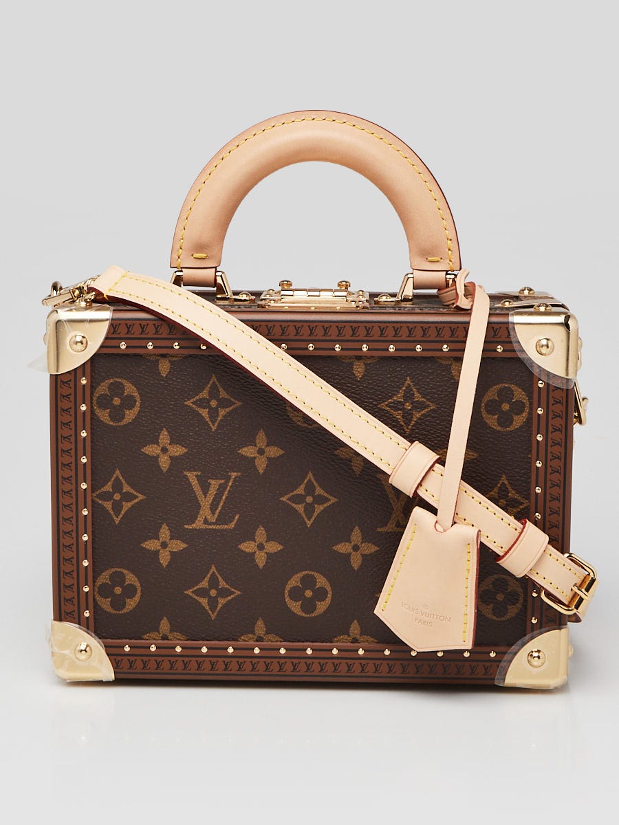 Louis Vuitton Monogram Canvas Petite Valise Trunk Bag | Yoogi's Closet