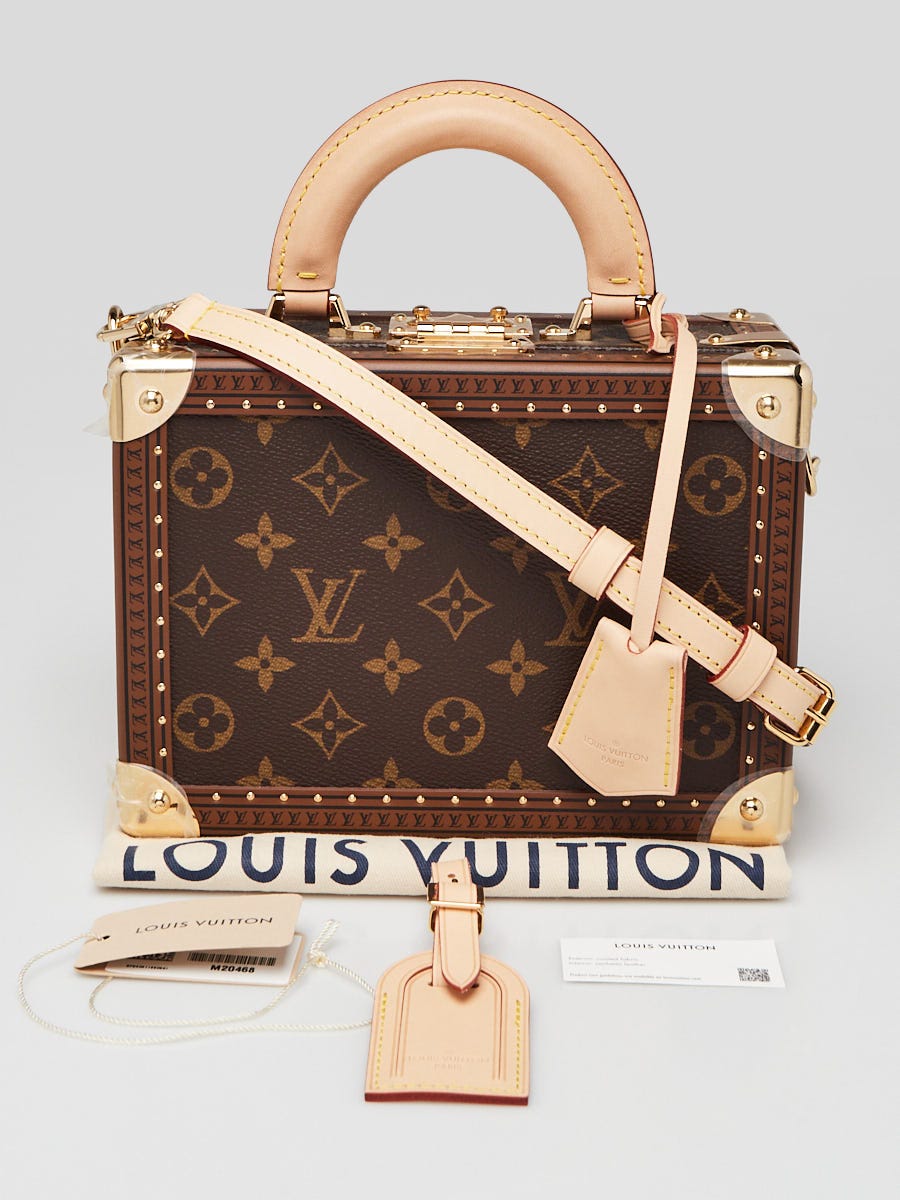 希少　LOUIS VUITTON VIP顧客ノベルティダミエ小物入れ　箱無し Louis Vuitton Monogram Canvas Petite Valise Trunk Bag | Yoogi's Closet