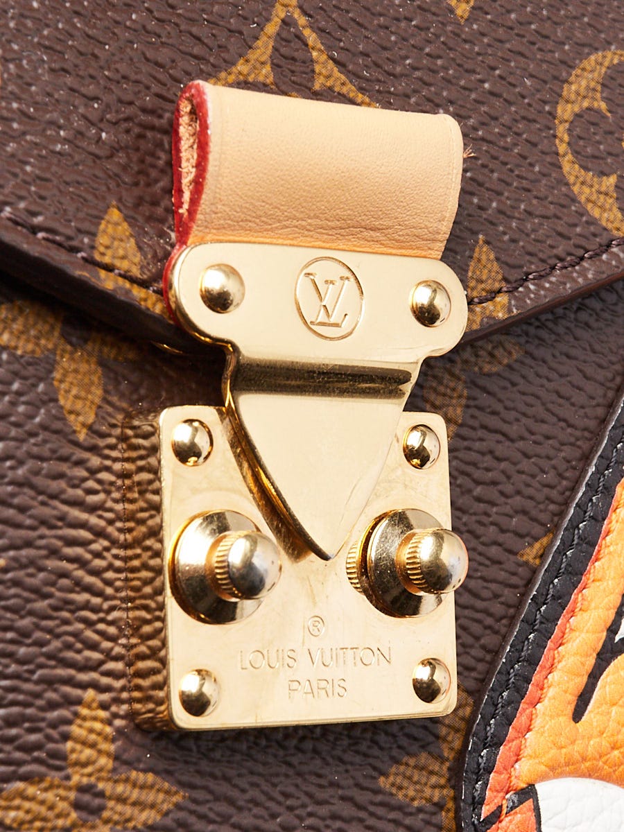 Louis Vuitton x Sun Yitian Monogram Canvas Tiger Metis Pochette