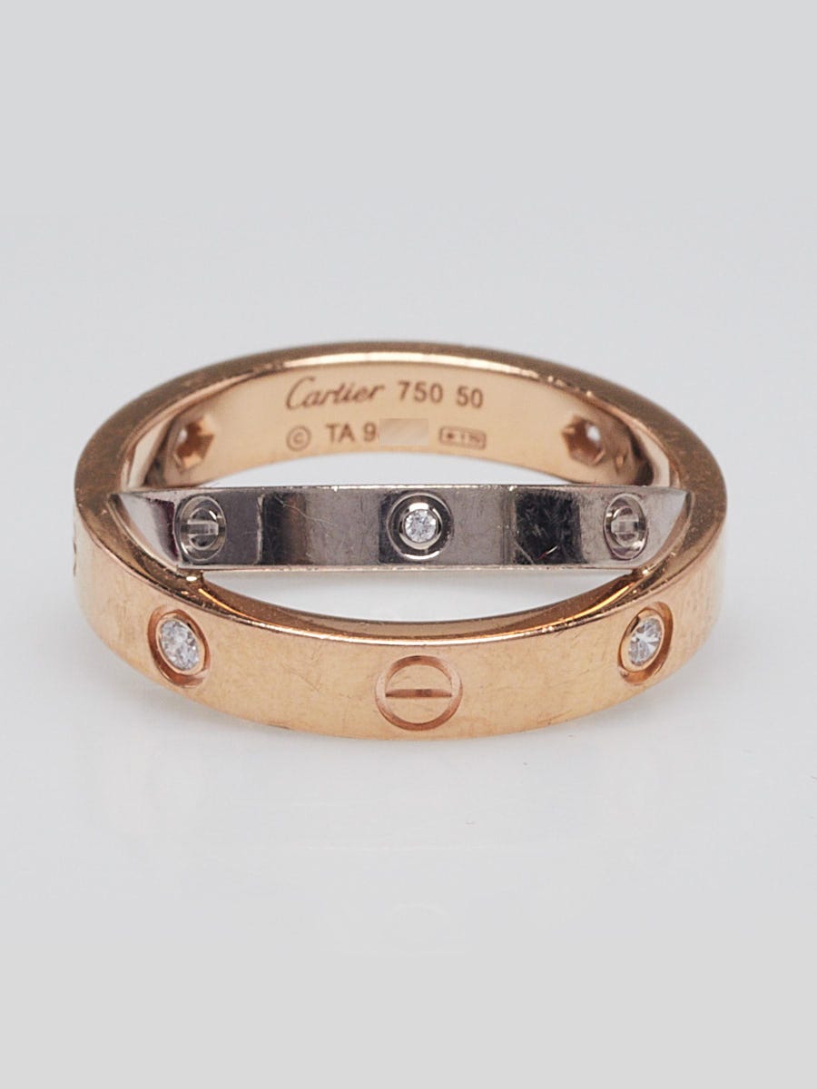 Cartier 18k Gold LOVE Ring Size 46/3.75 | Yoogi's Closet