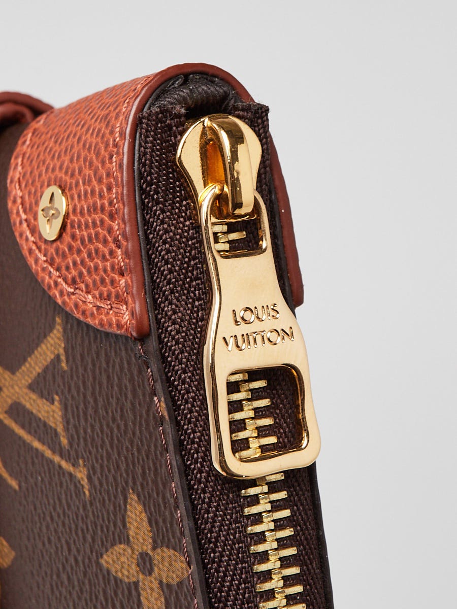Louis Vuitton x NBA Monogram Canvas Net Flat Pochette Wristlet Bag