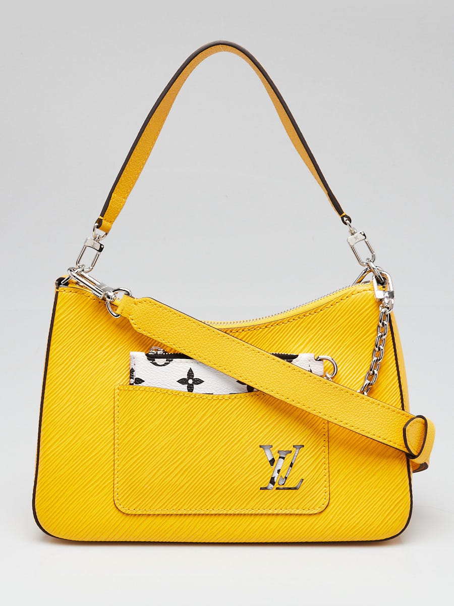 Louis Vuitton エピレザー バケットバッグ　黄色 Louis Vuitton Yellow Epi Leather Marelle Bag | Yoogi's Closet