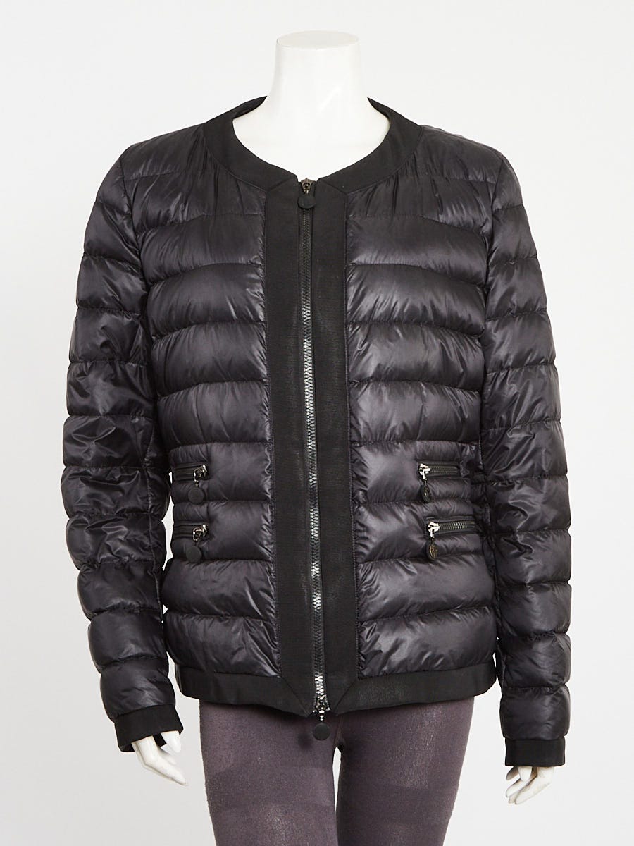 Moncler Black Quilted Nylon Marais Puffer Jacket Size 5/XXL