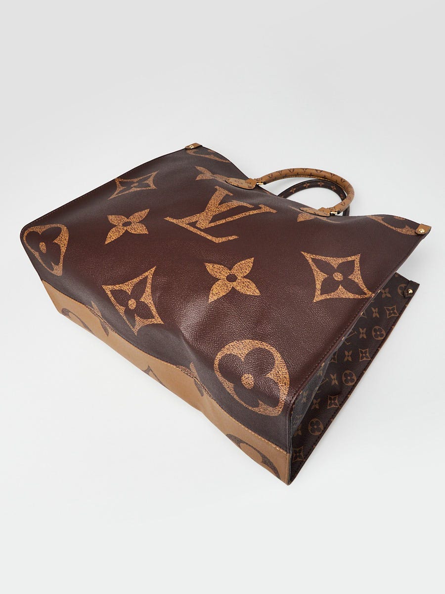 Louis Vuitton Monogram Reverse Canvas Onthego Voyage GM Bag