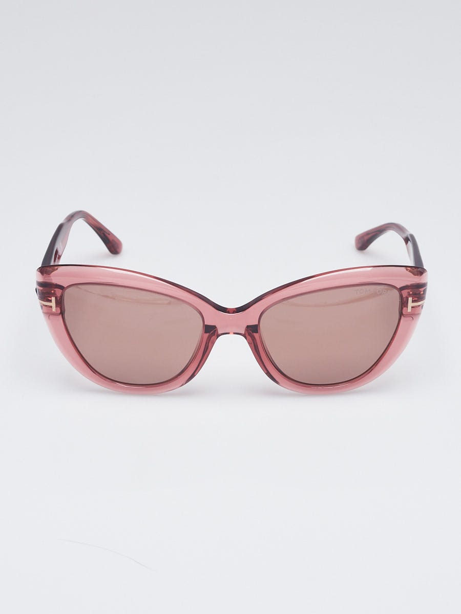 Tom Ford Bronze Metal Frame Erin Sunglasses TF466 | Yoogi's Closet