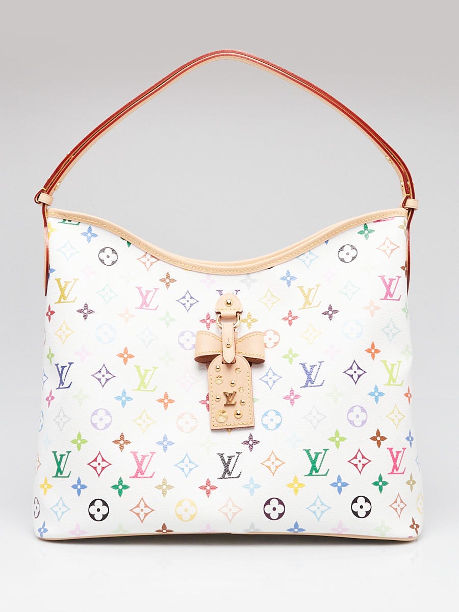 Louis Vuitton x TM White Monogram Multicolore Lineup Bag | Yoogi's