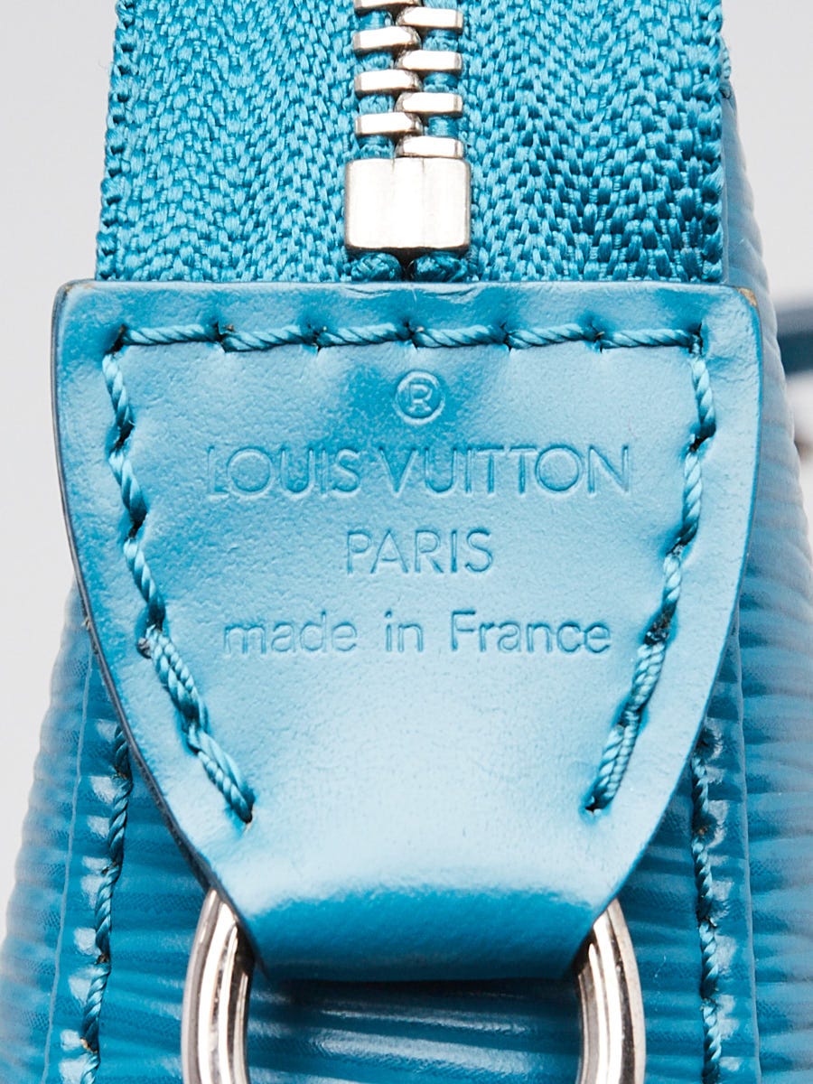 Louis Vuitton Cyan Epi Leather Accessories Pochette NM Bag
