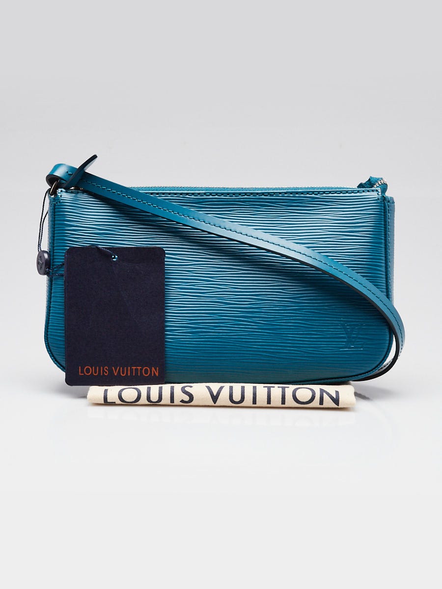 Louis Vuitton Cyan Epi Leather Accessories Pochette NM Bag