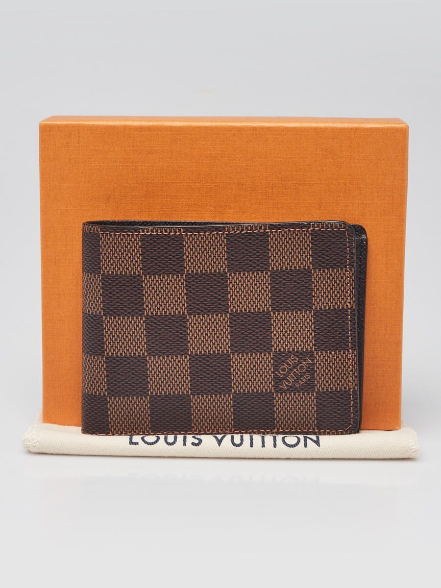 Louis Vuitton Damier Ebene Coated Canvas Multiple Bi-Fold Wallet