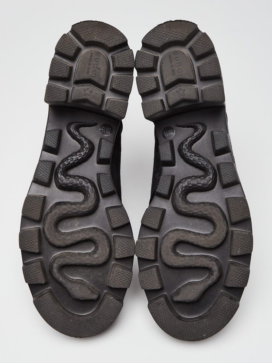 Gucci Black GG Canvas Slingback Sandals Size 8/38.5