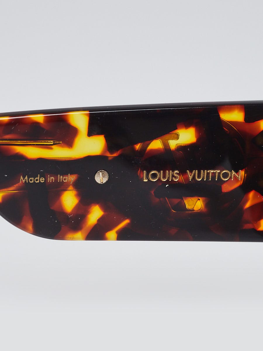 Louis Vuitton Tortoise Shell Acetate Paris Texas Sunglasses