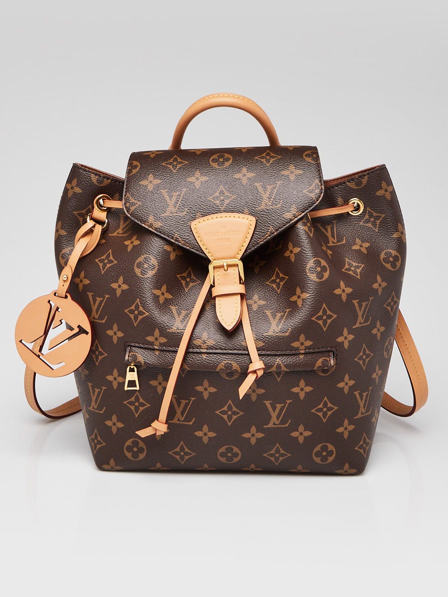 louis vuitton backpack briefcase Discovery Taigarama Grey Monogram Canvas Bag lined in matching colored textile Louis Vuitton Briefcase Backpack In
