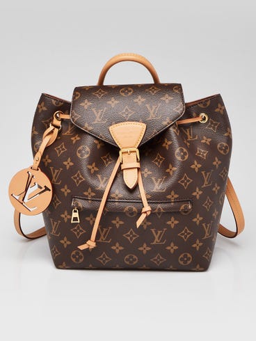 louis vuitton backpack briefcase Discovery Taigarama Grey Monogram Canvas Bag lined in matching colored textile Louis Vuitton Briefcase Backpack In