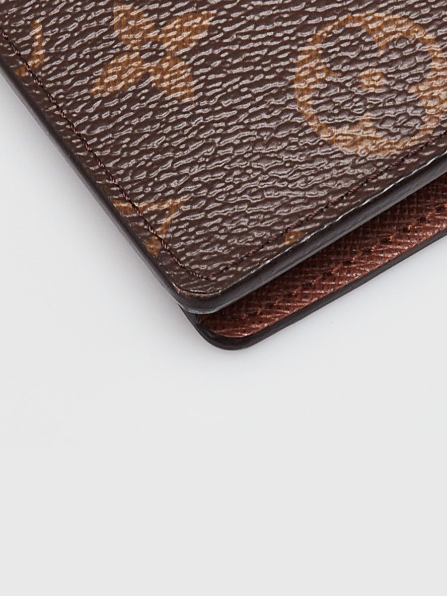 WHIZLIMITED “MONOGRAM PLATE” BROWN Louis Vuitton Monogram Canvas Brazza Wallet | Yoogi's Closet