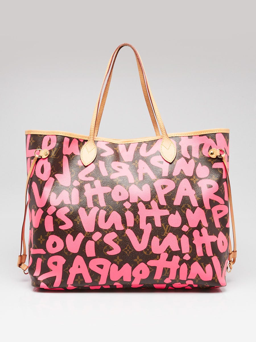 Louis Vuitton Limited Edition Fuchsia Graffiti Stephen Sprouse