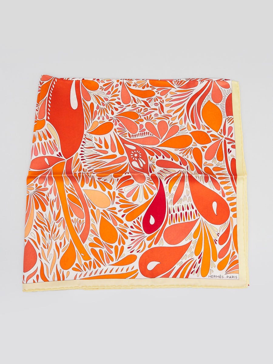 Hermes 70cm Multicolor Silk 'Millefleurs du Mexique' Laetitia