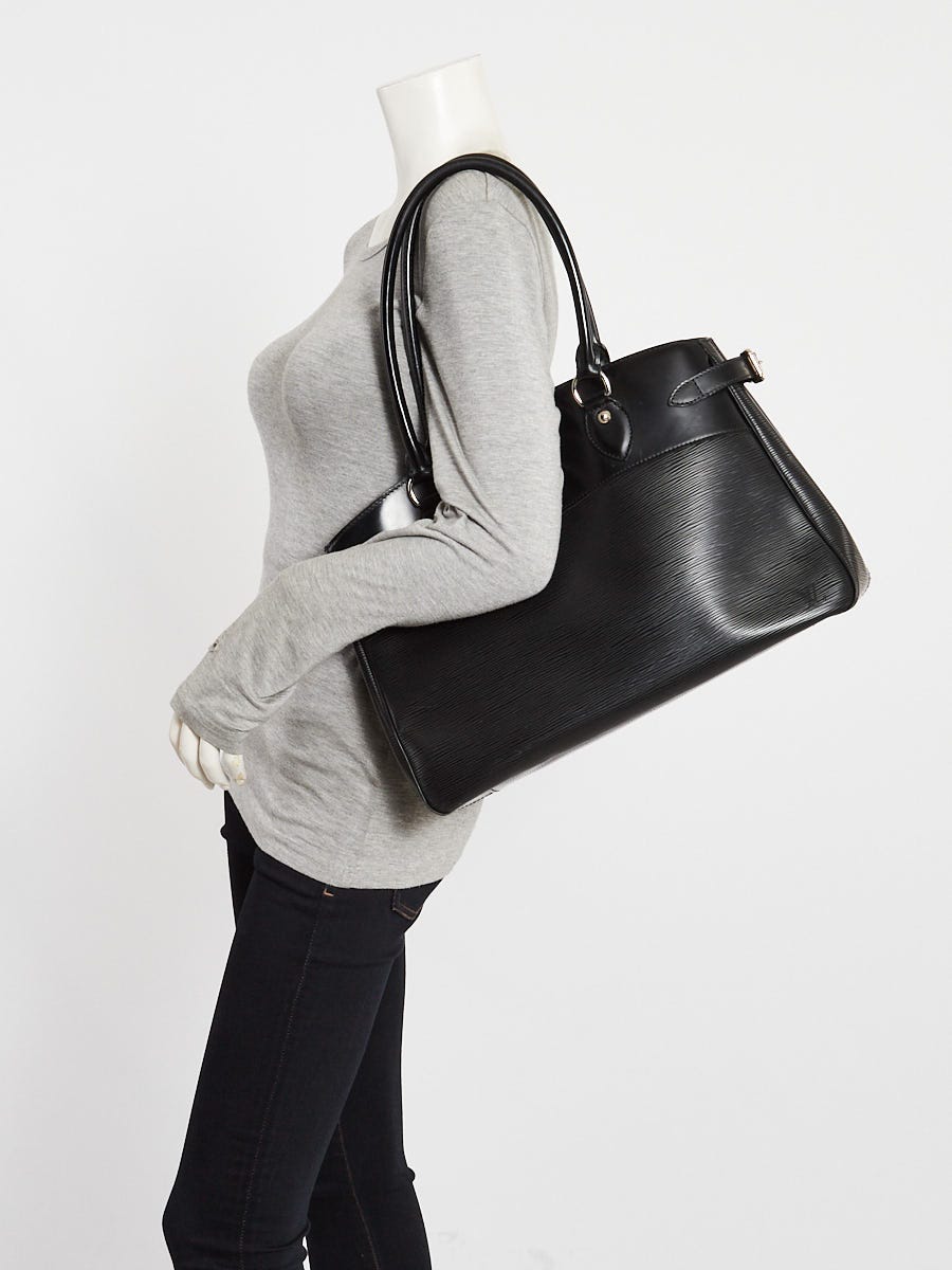 Louis Vuitton Black Epi Leather Passy GM Bag