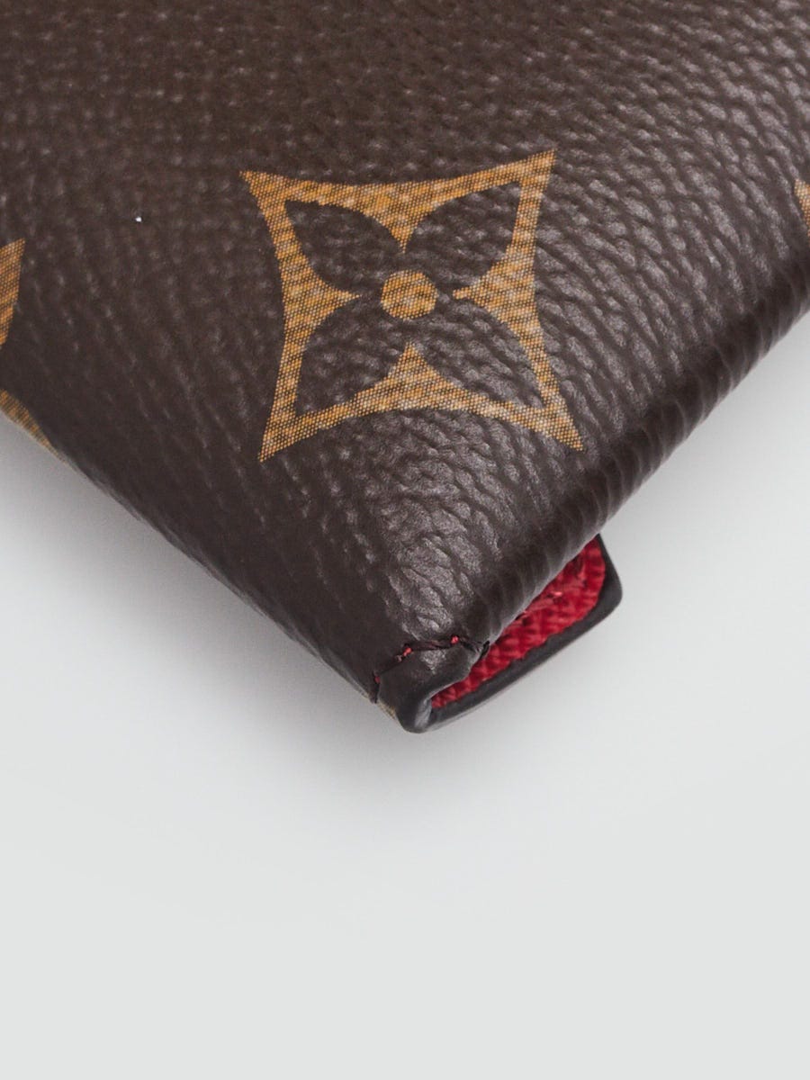 Louis Vuitton Sari Red Monogram Canvas/Leather Kirigami Card