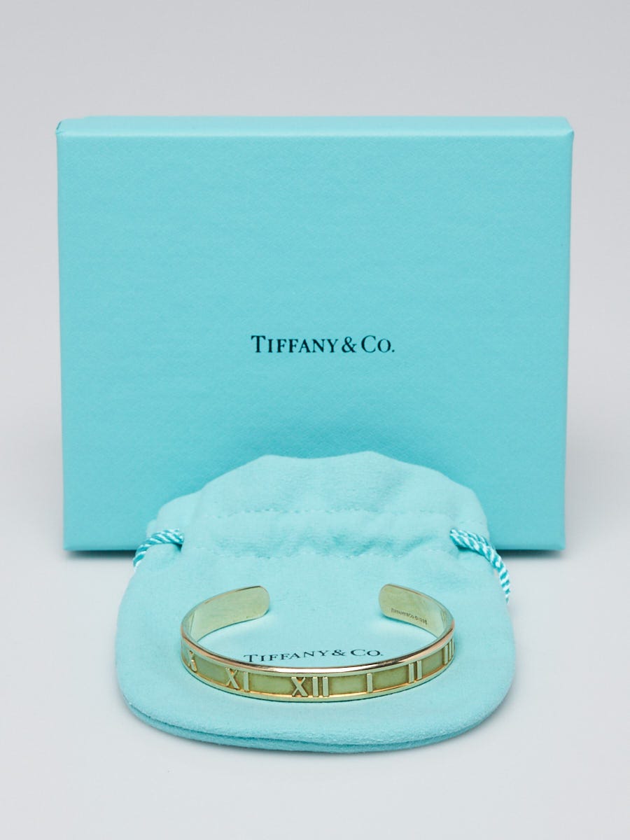 Tiffany & Co. 18k Yellow Gold Atlas Cuff Bracelet